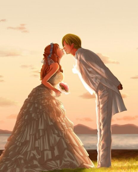 hình ảnh nami và sanji