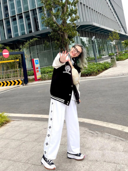 Hình ảnh Ngọc Matcha cười tươi