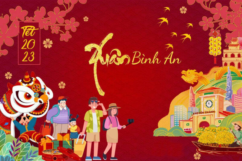 Hình ảnh Tết 2023 du xuân