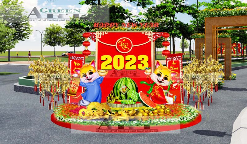 Hình ảnh Tết 2023 trang trí đẹp