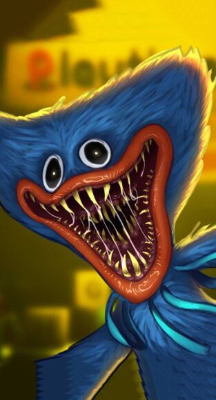 hình Huggy Wuggy cực kinh dị