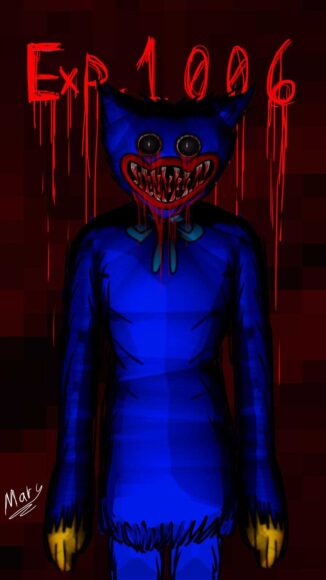 hình Huggy Wuggy khát máu