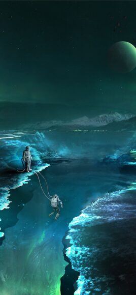 hình nền iphone 14 không gian vũ trụ