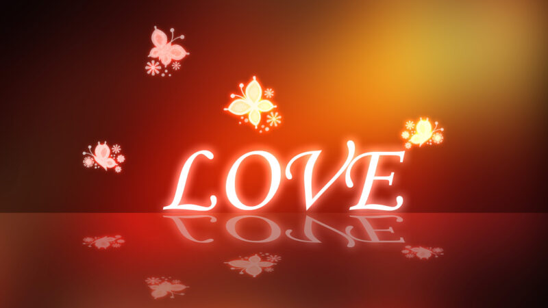 Hình nền Love 3D cho máy tính