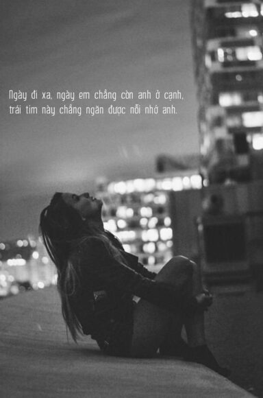 hình nhớ người yêu chia xa