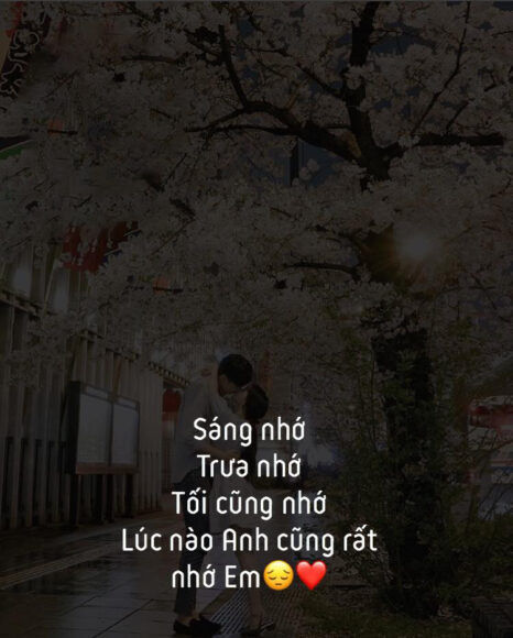 hình nhớ người yêu cute