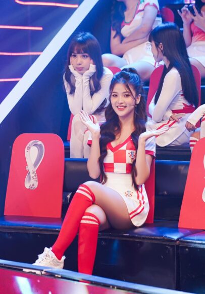Hot girl World Cup 2022 tươi tắn