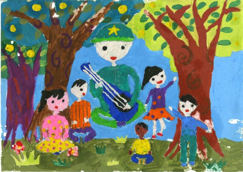 Vẽ tranh 22 12 đẹp