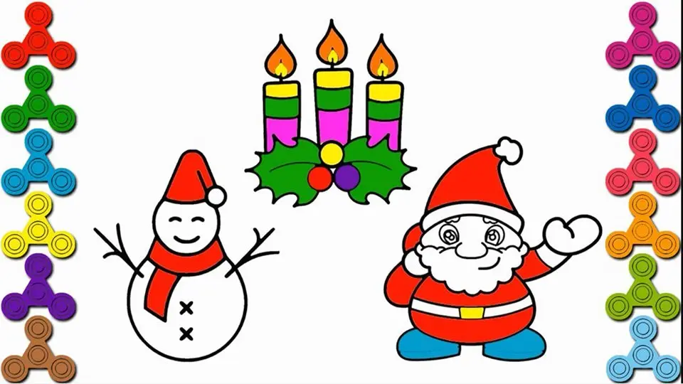 Hướng Dẫn Cách Vẽ Ông Già Noel Và Tuần Lộc Vẽ Ông Già Noel Cưỡi Tuần Lộc