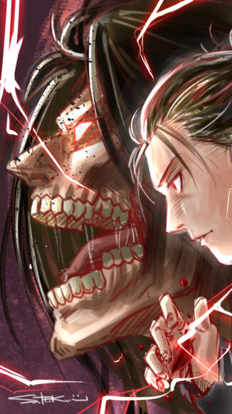 ảnh nền Eren thủy tổ 4k đẹp nhất