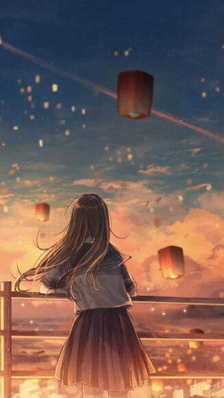 Hình ảnh buồn nữ chụp cô gái từ phía sau