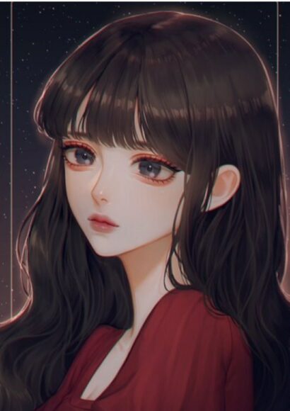 Hình ảnh buồn nữ cô nàng khóc sưng mắt