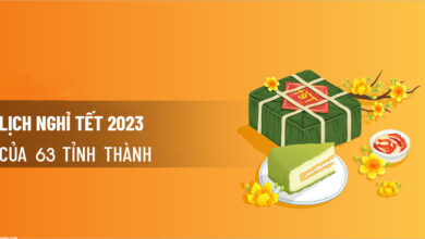 Lịch nghỉ Tết