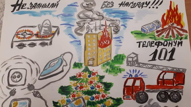 tranh vẽ phòng chống cháy nổ cẩn thận những trường hợp dễ cháy