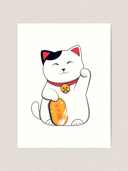 Vẽ con mèo Tết nét cơ bản