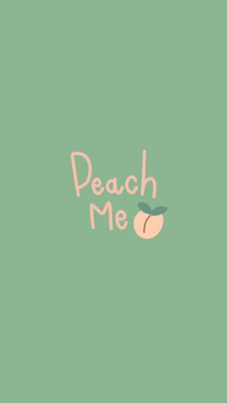 ảnh nền điện thoại đơn giản quả đào