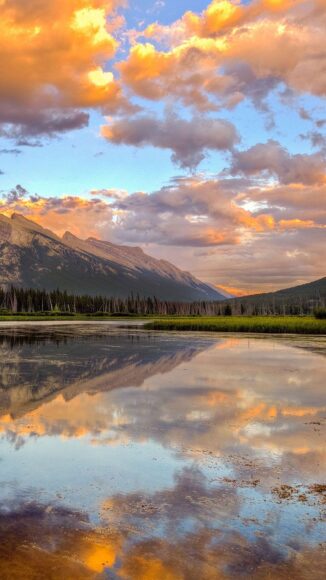 ảnh nền điện thoại iPhone cảnh trời quang đãng