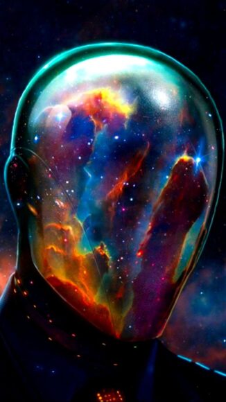 ảnh nền điện thoại iPhone phi hành gia đẹp ảo diệu