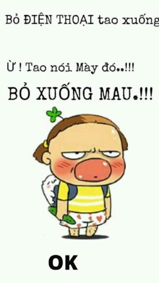 hình nền điện thoại chất bỏ điện thoại tao xuống