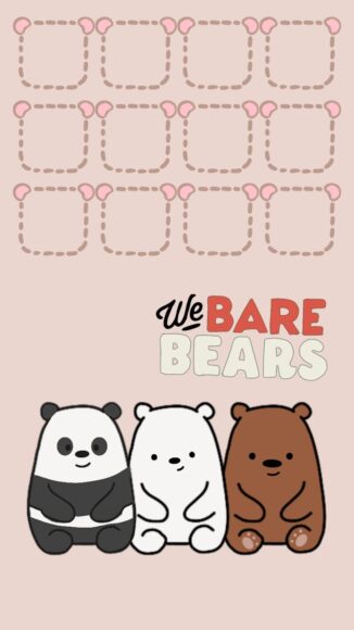 hình nền điện thoại iPhone chia ô ứng dụng sẵn