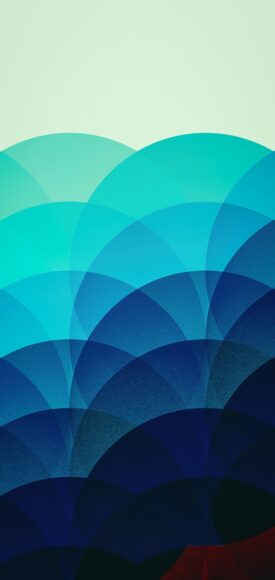 ảnh đơn giản cánh quạt màu xanh