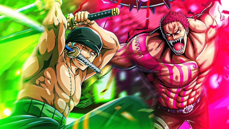 ảnh katakuri chiến đấu với Zoro