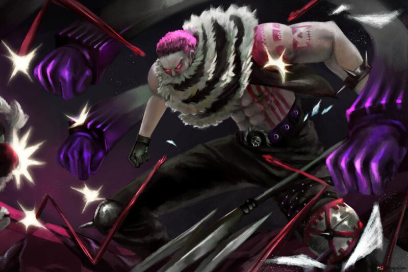 ảnh katakuri tung nhiều nắm đấm