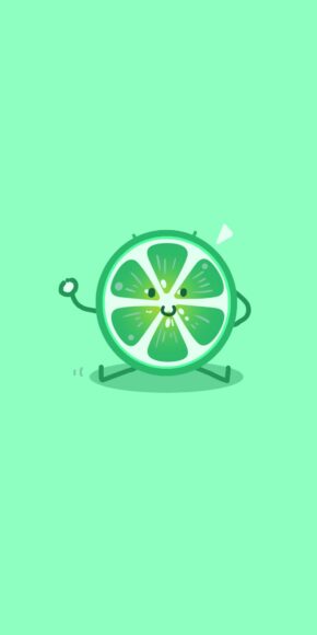 ảnh nền đơn giản lát chanh dễ thương