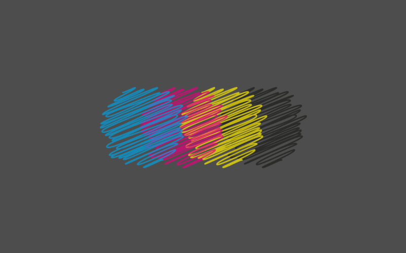 ảnh nền đơn giản nét vẽ nhiều màu