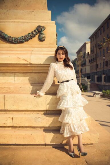 ảnh Ngọc Trinh bên nước ngoài