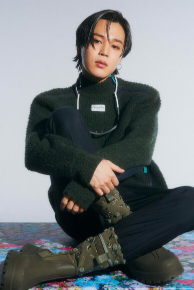 hình ảnh Jimin khi làm đại sứ thương hiệu