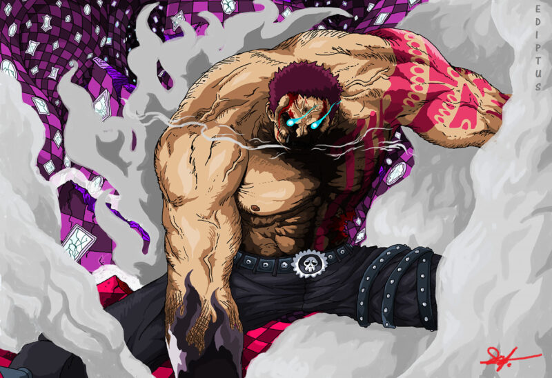 hình ảnh katakuri cơ bắp vạm vỡ