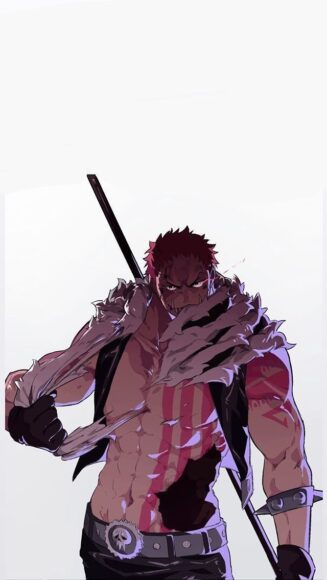 hình ảnh katakuri xé khăn choàng