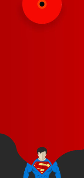 hình nền cho màn hình đục lỗ chủ đề superman