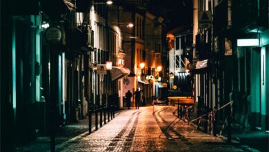 Hình nền đèn đường