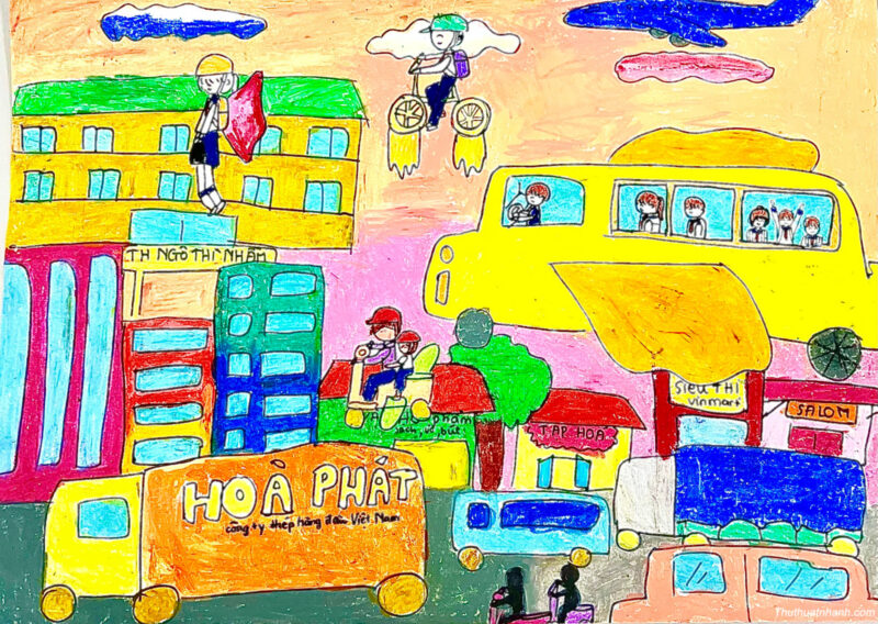 Vẽ tranh những phát minh diệu kỳ 2023