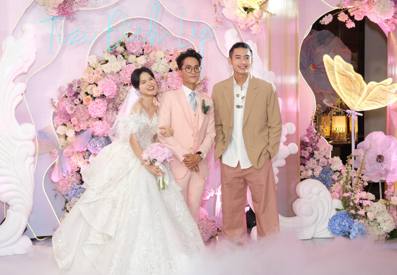 Hình ảnh đám cưới Tizi Đích Lép