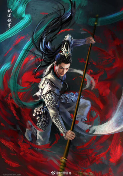 Hình nền 12 vị thần Trường Nguyệt Tẫn Minh cực chất cho điện thoại