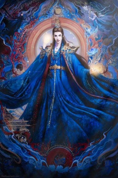 Hình nền 12 vị thần Trường Nguyệt Tẫn Minh đẹp