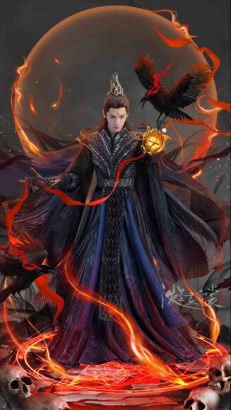 Hình nền 12 vị thần Trường Nguyệt Tẫn Minh La Vân Hi