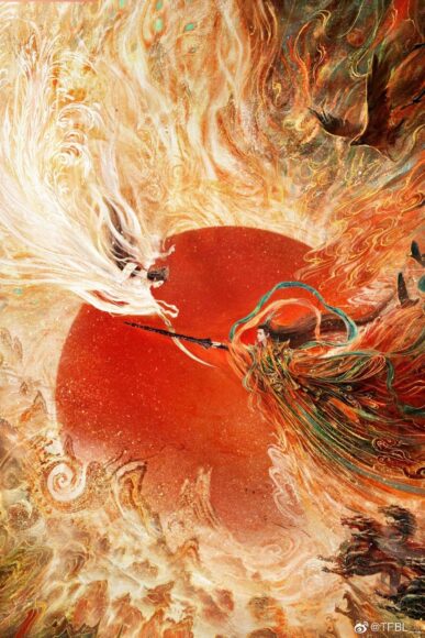 Hình nền 12 vị thần Trường Nguyệt Tẫn Minh nhìn cực hút