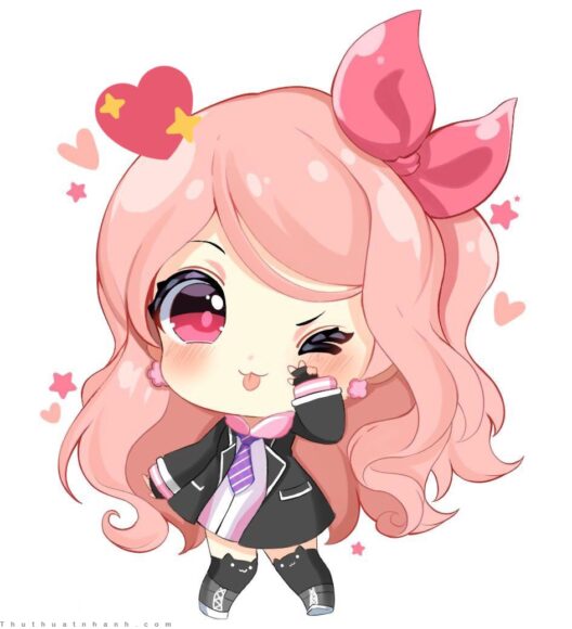 ảnh anime nữ chibi cute
