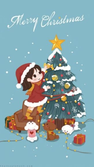 Ảnh Noel – Hình nền Giáng Sinh cute cho điện thoại