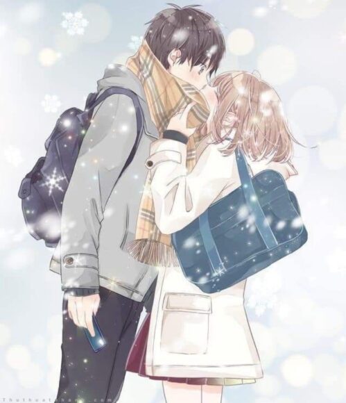 Hình Ảnh anime hôn nhau lãng mạng