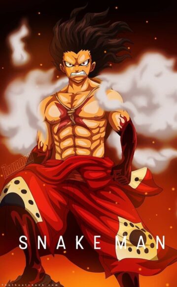 hình ảnh Luffy cực ngầu