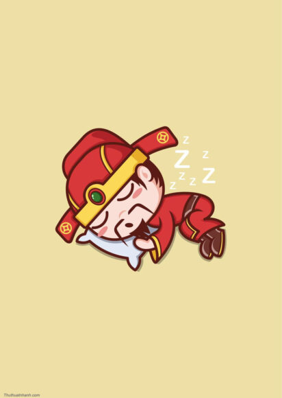 Hình nền thần tài cute