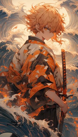 Hình ảnh Demon Slayer cực ngầu cho điện thoại