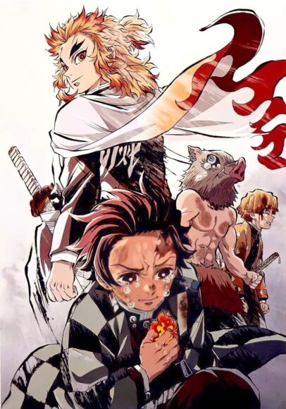 Hình ảnh Demon Slayer quá chất