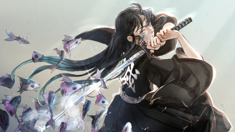 Hình ảnh Muichirou 4K làm hình nền máy tính