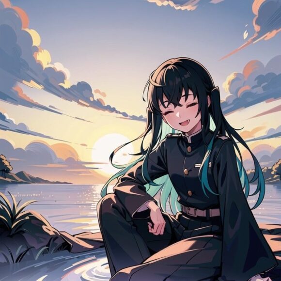 Hình ảnh Muichirou cười